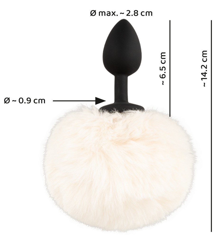 Fluffy Tail White S - Afbeelding 13
