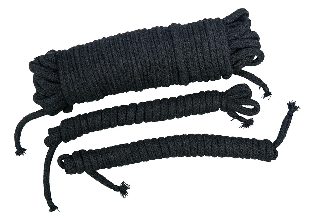 Bondage Ropes black - Afbeelding 3