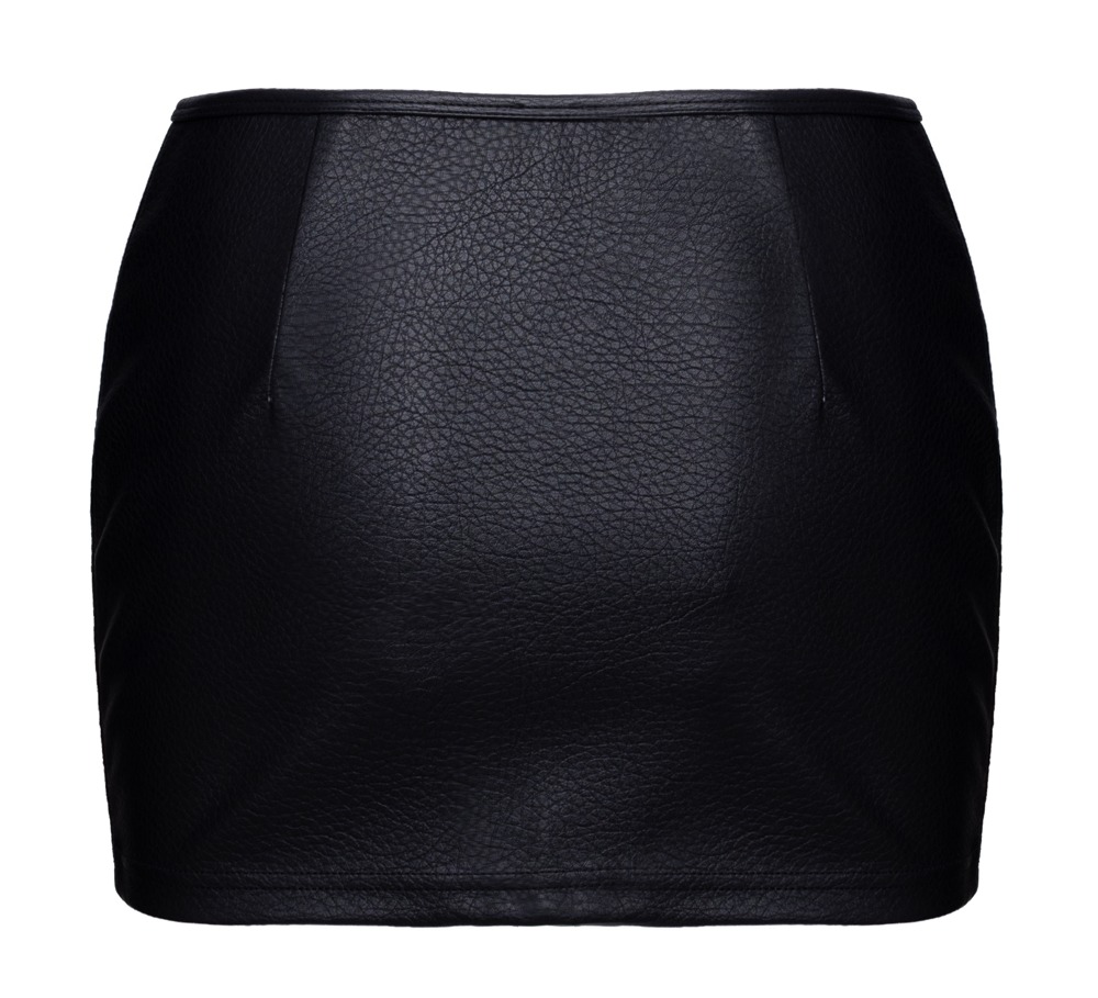 Imitation leather Mini Skirt L - Afbeelding 10