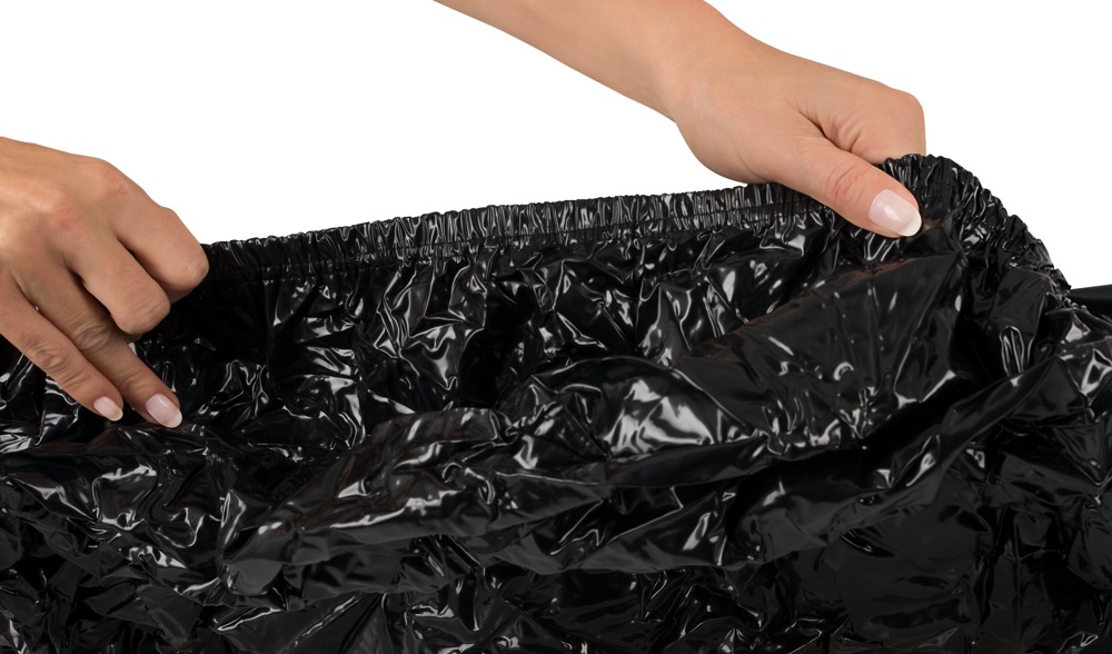 Vinyl Fitted Sheet black - Afbeelding 5
