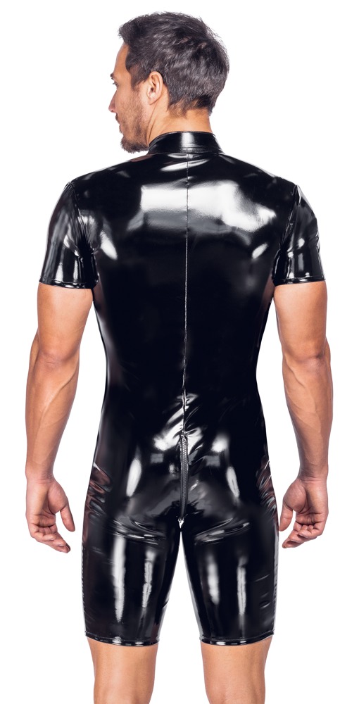 Men's Short Vinyl Playsuit M - Afbeelding 5