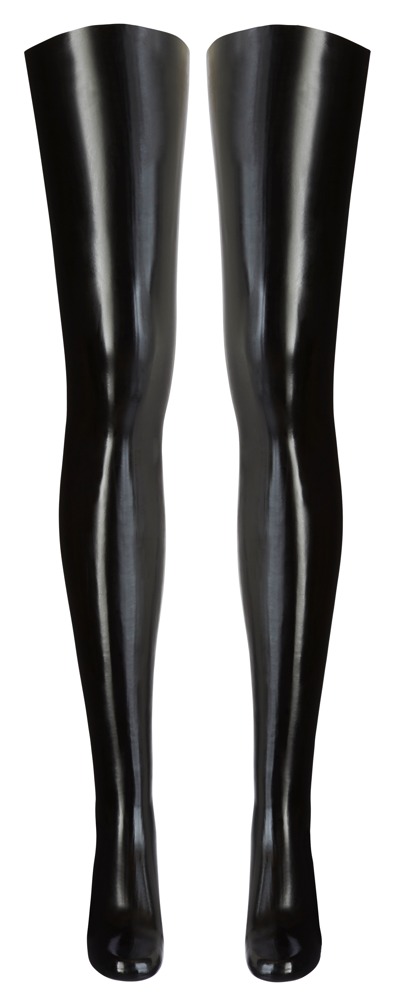 Latex Stockings black L/XL - Afbeelding 6