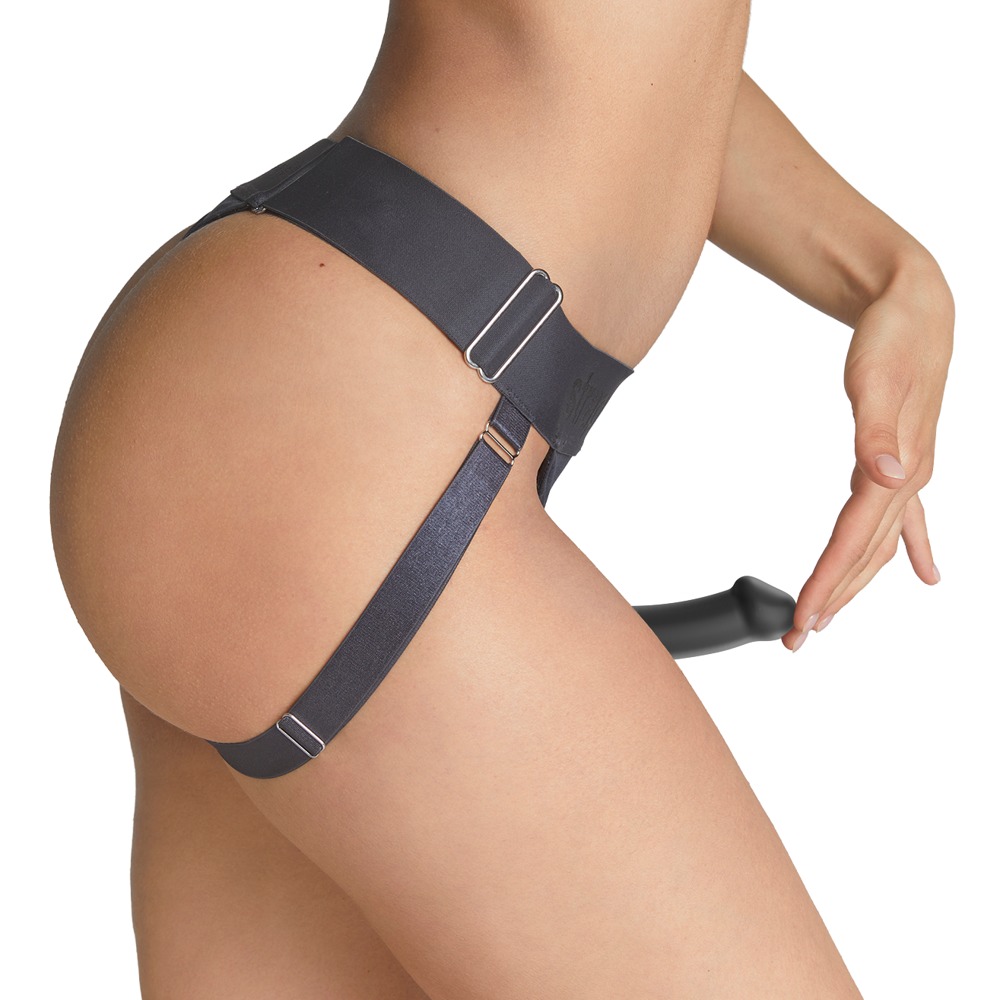 Harness Lingerie One Size Grey - Afbeelding 5